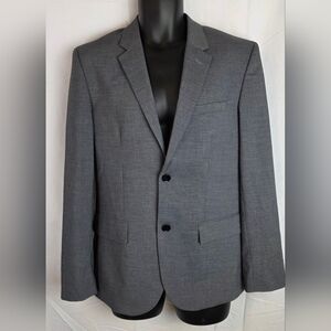 Haggar Gray Sleek Blazer Size 36R BO3066
